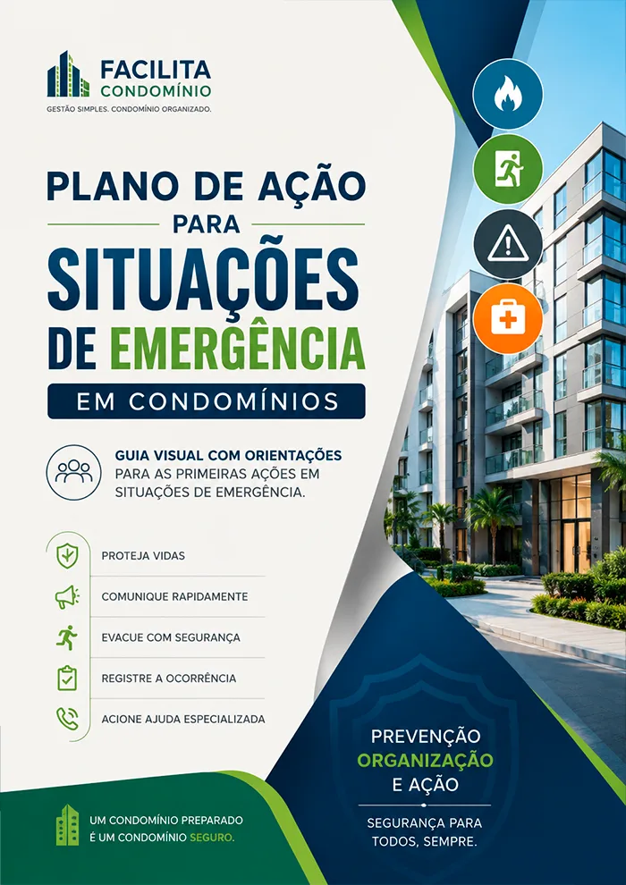 Prévia real de um material do Kit Facilita Condomínio